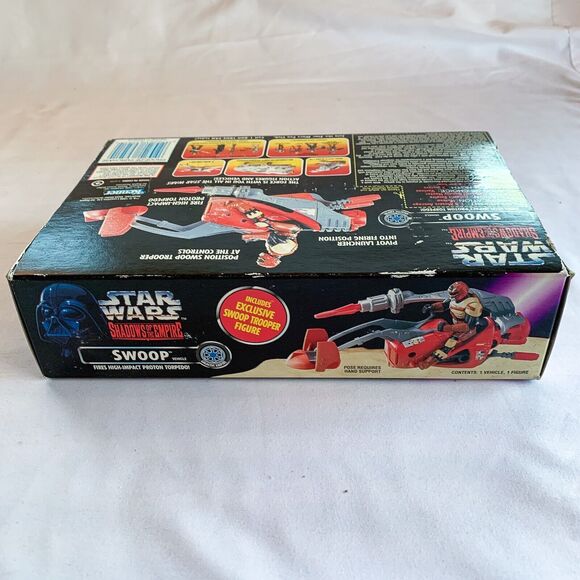 Kenner Star Wars Shadows Of The Empire Swoop Vehicle With Swoop Trooper READ - Picture 7 of 7